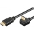 Kabel Hdmi/hdmi V1.4 M/m Ethernet Kątowy Czarny 2m